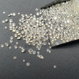 Natural SI Pureza 2,7 a 3,2 MM H I Color Real Blanco Pulido Corte redondo Diamantes sueltos para joyería GIA & IGI Certificado Buen corte - Product Image 5