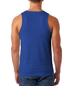 En gros personnalisé tricoté décontracté coton Stringer Gym gilet Fitness Singlet entraînement musculation hommes grande taille débardeur - Product Image 4