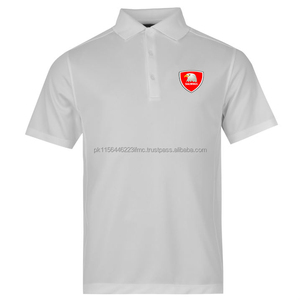 Polo sur mesure Design personnalisé 100% coton T-shirt polo de golf à col roulé pour hommes - Product Image 2