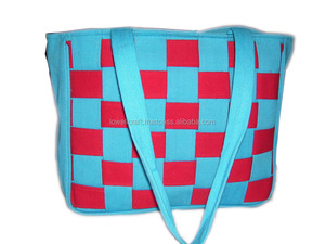 Sacs fourre-tout à fermeture à glissière en toile - Product Image 2