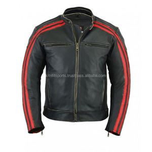 Veste de Moto pour homme, veste de course de Moto, veste de Moto en cuir, vêtements manteau coupe-vent - Product Image 3
