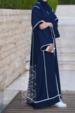 Abaya — AJM élégant pour filles, nouveau design 2018, haute qualité, élégant, pour filles, collection 2019 - Product Image 3