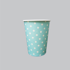 ถ้วยกระดาษขนาด9ออนซ์ดีไซน์ทั่วไป (จุดสีน้ำเงิน) - Product Image 2