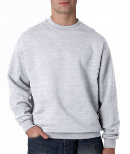 Invierno personalizado etiqueta privada 280gsm poliéster/algodón polar cuello redondo hombres peso pesado sudadera impresión Digital transpirable - Product Image 3