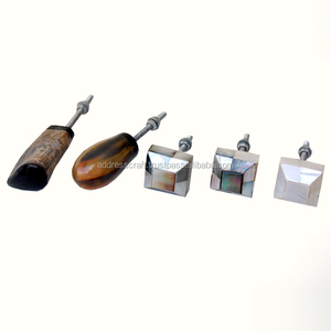 Lo último en perillas redondas para muebles antiguos de bocina y fregona, accesorios para muebles, manija de puerta, manija de armario, perilla de puerta, suministros de hardware - Product Image 1