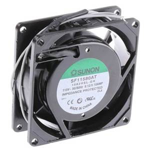 SF11580AT 1123HBT GN SUNON Axial 110V Ac Cooling <b>Fan</b> - Product Image 4