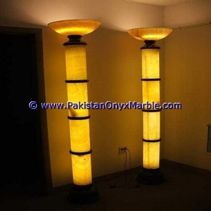 Diseño POPULAR, columna de ónix con iluminación trasera, pilares y pedestales - Product Image 1