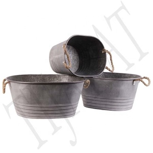 <b>GALVANIZED</b> TUB / METAL WINE <b>BUCKET</b> - Product Image 1