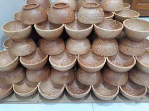 ชามไม้มะพร้าวธรรมชาติเป็นมิตรกับสิ่งแวดล้อม/ชามกะลามะพร้าวฟรีโลโก้ - Product Image 4