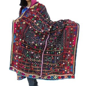 Venta al por mayor vintage mano gitana rabari Manta - Product Image 3