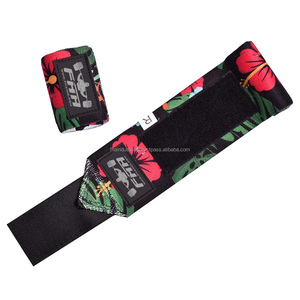 Fábrica personalizado impreso Etiqueta Privada fuerza gimnasio envolturas de muñeca - Product Image 3