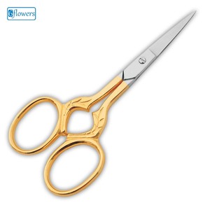 Bán Buôn Cổ Điển Thép Không Gỉ May Kéo Với Thêu (Lá Vòm) Kim Chỉ Hợp Kim Xử Lý Vẻ Đẹp Kéo Loại - Product Image 1