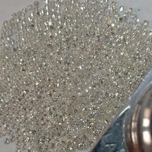 1.50มม. ความชัดเจน VVS สี G-H 1.00 CT HPHT CVD ห้องปฏิบัติการปลูกสีขาวทรงกลมเพชรขัดและสง่างามหลวม - Product Image 4