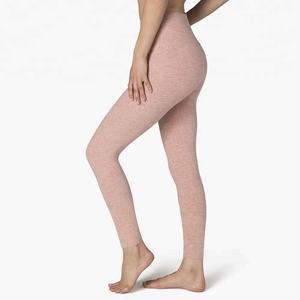 Leggings de Cintura Alta Sin Costuras, de Spandex/Poliéster, Largos, para Yoga, Gimnasio, Fitness, Deportes, Anti-UV, de Secado Rápido - Product Image 3