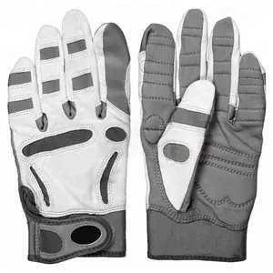 Men's Relax Grip Black Palm Left Hand Golf Glove/High Quality Soft Cabretta Sheep Leather Men's Golf Gloves