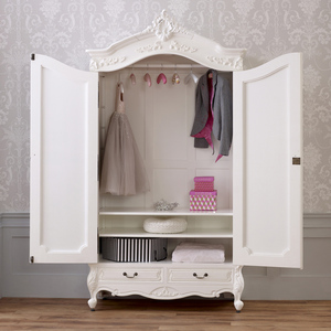 ชุดเฟอร์นิเจอร์ห้องนอนไม้โบราณ ดีไซน์สองสี ลายซันมิก้า สำหรับตู้เสื้อผ้า อินโดนีเซีย เวียดนาม ไทย จีน - Product Image 3