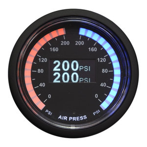 Indicador de presión de suspensión neumática con pantalla OLED de 52mm - Product Image 1