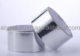 Cinta Adhesiva de Papel de Aluminio Resistente al Calor con Adhesivo Acrílico Activado por Agua de una Sola Cara - Product Image 3