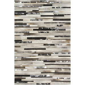 Alfombra de puerta de piso con logotipo colorido Alfombra de cuero indio lavable - Product Image 1