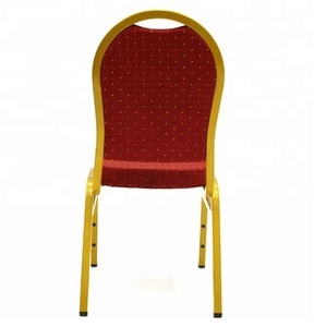Red Aluminium Banquet Chair - Product Image 5