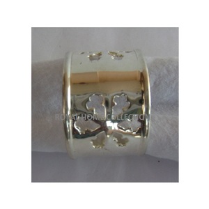 Nouveau Design Vintage flocon de neige rond de serviette en gros fête de mariage vaisselle porte-anneau de serviette pour Offre Spéciale au prix le plus bas - Product Image 2