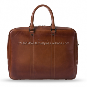 Da Chính Hãng Mỏng Máy Tính Xách Tay Cặp Hiện Đại Giản Dị Cổ Điển Kinh Doanh Phong Cách Cho Nam Giới Của Phụ Nữ 15 13 Inch Máy Tính Xách Tay Cho Công Việc Du Lịch - Product Image 2