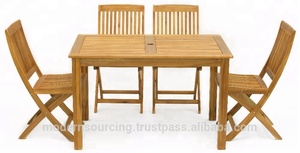 Meuble de jardin pliable en bois d'acacia du Vietnam pour patio, salon ou coin de jardin - Product Image 4