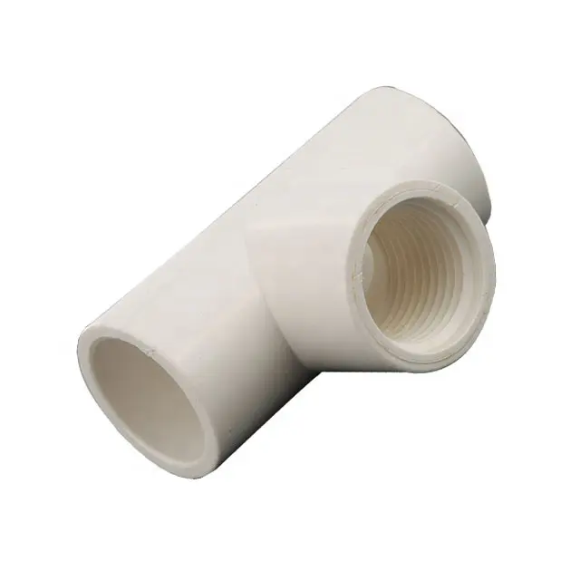 U.S. Standard inches pvc T type 3 way elbow