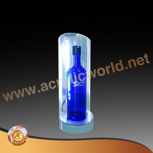 Whole Bend Acrylic Wine Bottles <b>Display</b> <b>Rack</b> Wine <b>Display</b> Counter - Product Image 1