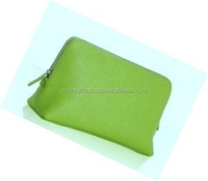 Bolsa de cosméticos de cuero para mujer, bolso de cosméticos de lujo para viaje, embalaje de cosméticos - Product Image 1