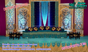 Panel de puerta de fondo de boda canadiense, decoración de escenario de boda india, fabricante de escenario - Product Image 6