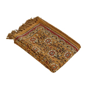 ขายส่งแฮนด์เมดโบฮีเมียนพื้นพรม,มือบล็อกพิมพ์พื้นที่พรม,4X6ฟุตผ้าฝ้ายพรม - Product Image 4