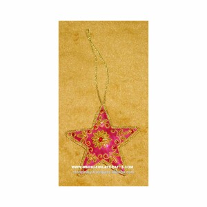 Star Shaped Christmas Hanging Ornament - Product Image 1