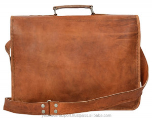 Meilleure vente Bohème Vintage en cuir véritable Messenger Satchel à la mode bandoulière sac pour ordinateur portable pour un usage quotidien conçu Logo - Product Image 6