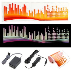 Pegatina para Coche con Ecualizador de Sonido Activo EL - Product Image 2