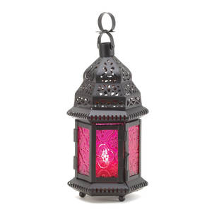 Moroccan Style Table Lantern Moroccan Vintage <b>Black</b> Metal Candle Lantern Lights <b>Lamp</b> Oriental Garden Outdoor Hanging Lanterns - Product Image 3