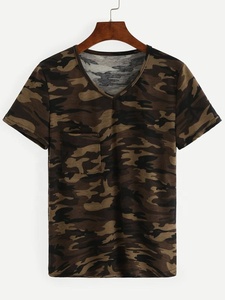 Wholesale 100% Cotton Unisex Camo T <b>Shirt</b> - Product Image 5