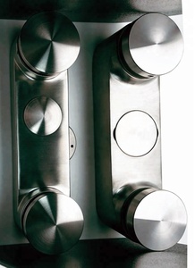 OEM ODM 1.5" 38.1 Heavy Duty Stainless Steel Glass Standoff Wall Mounted Glass Railing for Bridge Railings / Handrails - Product Image 4