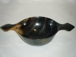 Cuenco de cuerno de búfalo para helado Cuenco de cuerno profundo con asa Uso de comedor Cuenco de cuerno de búfalo a bajo precio - Product Image 3