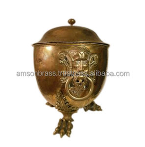 Seau à charbon élégant et royal, de qualité supérieure, décoratif, fait à la main, design classique - Product Image 4