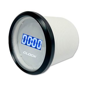 52mm Digital Electrical White Face <b>Car</b> <b>Clock</b> Gauge - Product Image 2