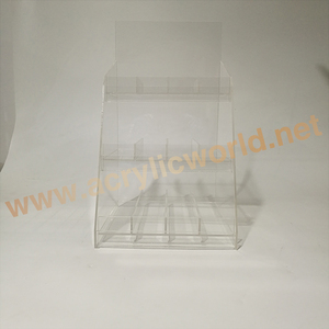 Expositor de botellas de esmalte de uñas acrílico, expositor para cosméticos y maquillaje, venta al por mayor - Product Image 2