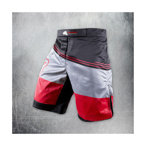 Custom Sublimation Printed Front BJJ Jiu Jitsu <b>Grappling</b> UFC Unisex MMA <b>Shorts</b> Lightweight 100% Polyester for Ultimate - Product Image 1