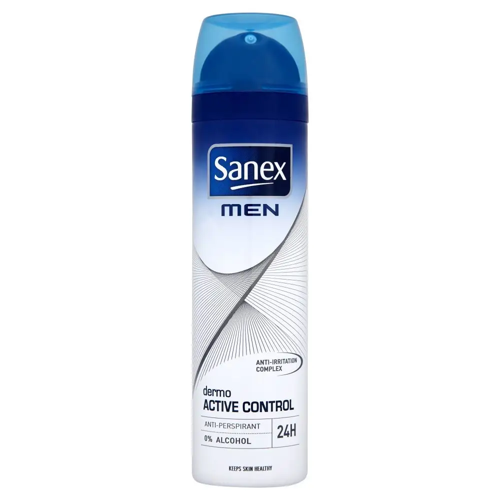 Sanex 150ml Men Dermo Active Control Anti-Perspirant Deodorant (UK Ship Only)