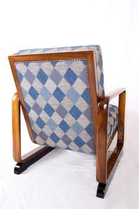 เก้าอี้ศิลปะเดโคอินเดียของไม้อะคาเซีย - Product Image 3