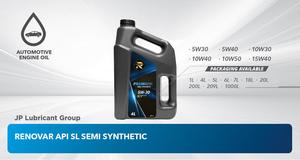 RENOVAR 10W40 API SL Adhesivo Semi-sintético Motor Aceite Lubricante para Uso Automotriz - Product Image 3