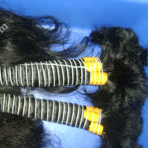 Extensiones de cabello humano a granel natural 12A superventas, extensiones de trama de estilos Afro Wave indio de buena calidad del sur de la India - Product Image 3