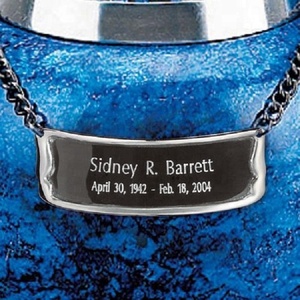 Plaque personnalisée avec nom et chaîne, pour crinière - Product Image 3