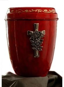 Écriture européenne, URN, métal, bon marché - Product Image 3