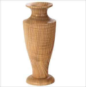 Vase en bambou avec tête rotative, pour peinture à la main naturelle - Product Image 1